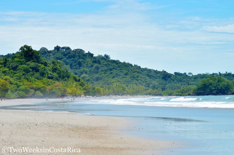 The gorgeous Manuel Antonio Beach | 2 Week Itinerary for Costa Rica
