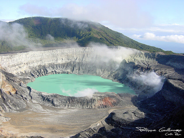 Poas Volcano and Crater, Costa Rica