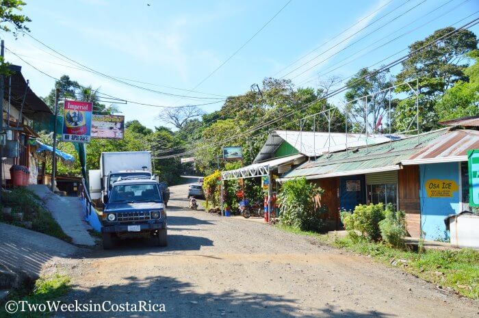 Drake Bay Town Picture | Two Weeks in Costa Rica