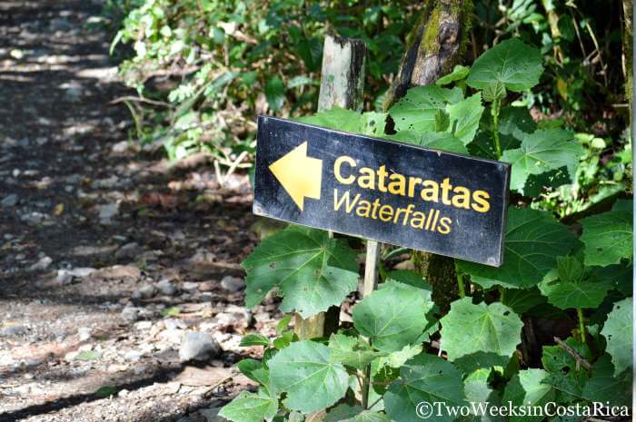 Sign to San Gerardo Waterfall | Two Weeks in Costa Rica