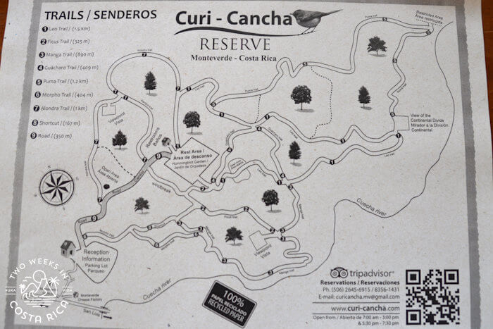 Trail Map Curi Cancha