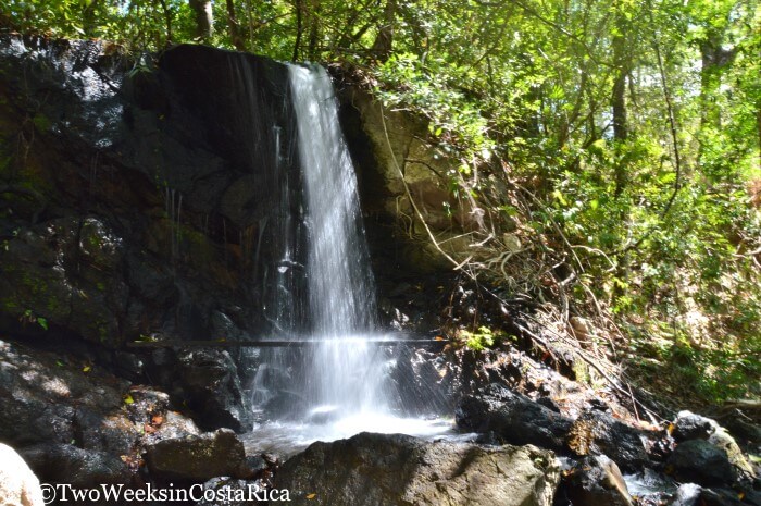 Waterfall in Lomas Barbudal Reserve in Guanacaste