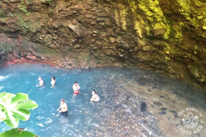 Swimming area Oropendola Waterfall