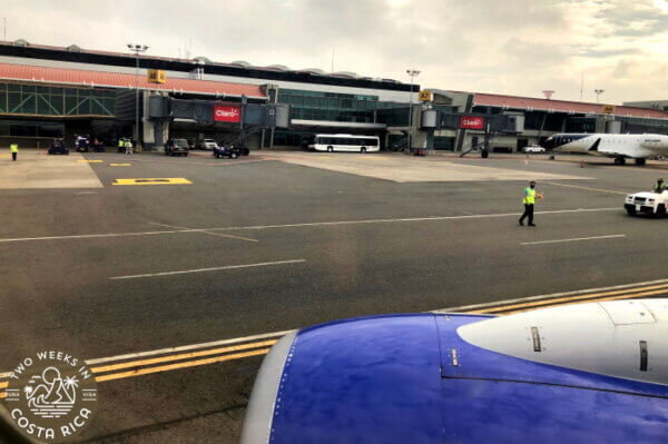 Arriving at SJO Airport in Costa Rica - Two Weeks in Costa Rica