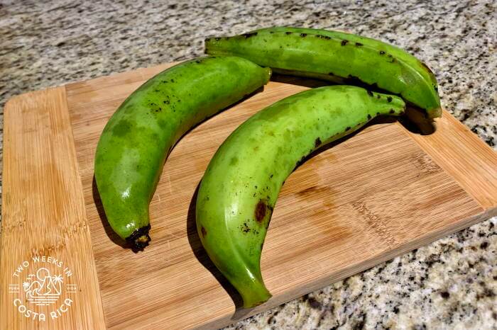 whole green plantains