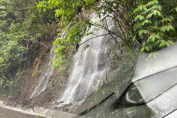 Landslide Waterfall Highway 34