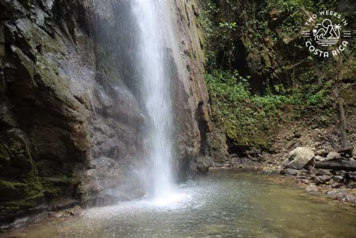 Matapalo Waterfall pool