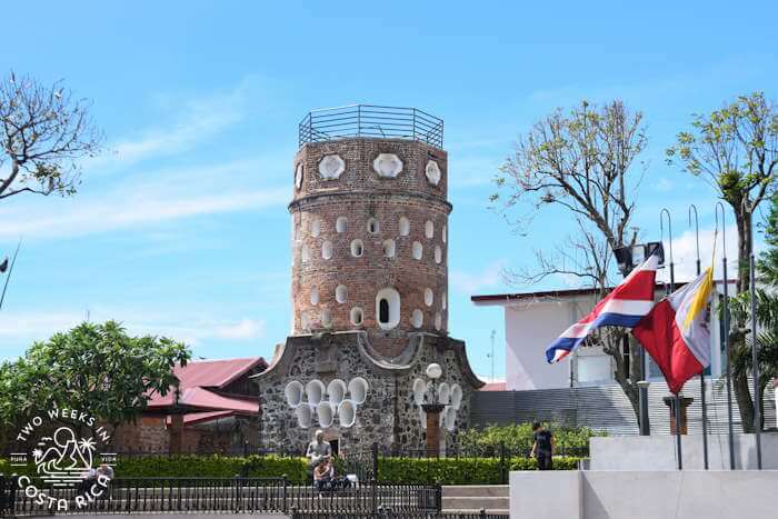 Castle-like tower in Heredia Costa Rica 