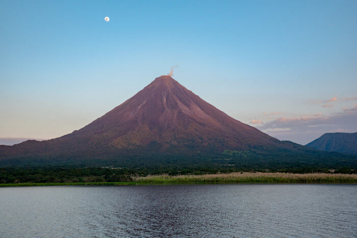 Clear view Arenal Volcano