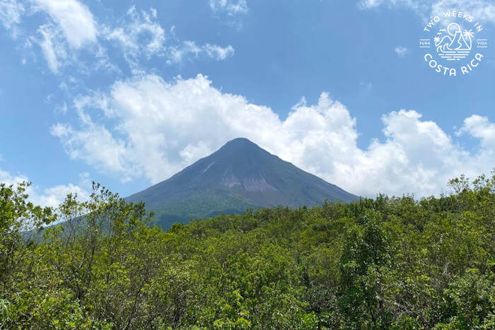 Arenal Volcano view from national park