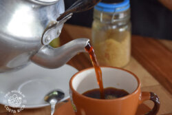 authentic cup of coffee at tour arenal