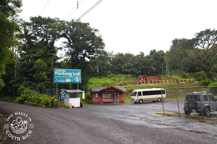 Parking Monteverde Reserve