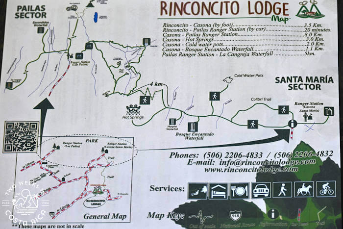 Trail Map Santa Maria ranger station
