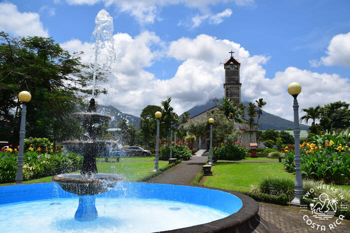 central park La Fortuna